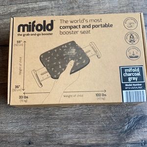 Mifold booster seat